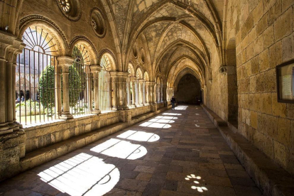 El claustre de la Catedral de Tarragona.