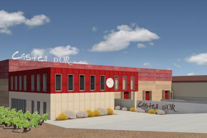 Imatge virtual de la nova planta de Castell d'Or a Vila-rodona.