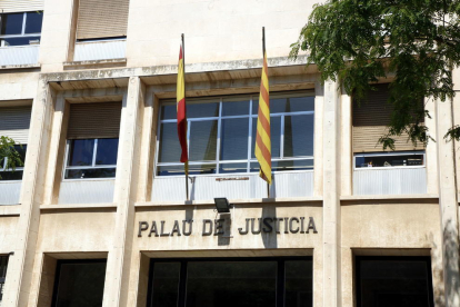 Fachada del Audiencia provincial de Tarragona, en una imagen de archivo.