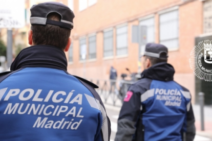 Imatge d'arxiu de la Policía Municipal de Madrid.