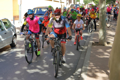 Imatge de l'edició d'enguany de la Festa de la Bicicleta del Morell.