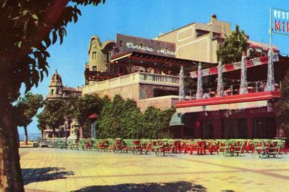 El restaurant Miramar que va ser punt de trobada al Balcó del Mediterrani.