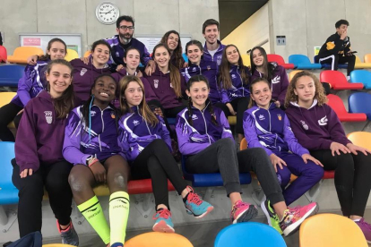 Las integrantes del equipo del Club Atletisme Tarragona.