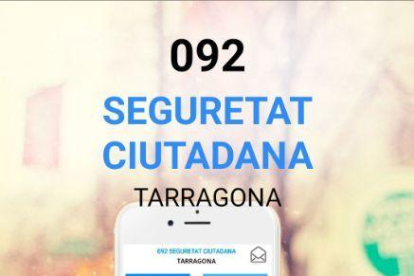 Pantalla d'accés a la nova aplicació de l'Ajuntament de Tarragona.