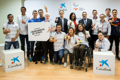 CaixaBank dará becas a los deportistas paralímpicos españoles para que puedan prepararse para Tokio 2020.