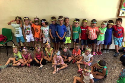 Imagen de un grupo de niños que participaron en el Casal d'Estiu del Morell 2018.
