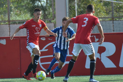 Un dels últims partits que ha disputat Montero amb el CF Pobla de Mafumet a l'Estadi Municipal.