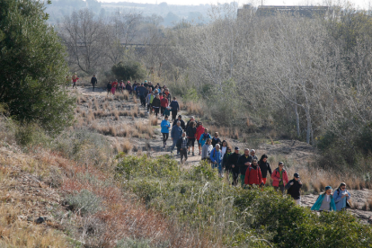 Imagen de la edición pasada de la caminata popular.