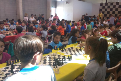 Durant la jornada s'han realitzat tres rondes consecutives d'escacs.