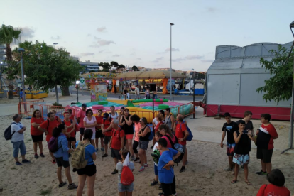 Més de 100 participants van gaudir de la ruta nocturna guiada.