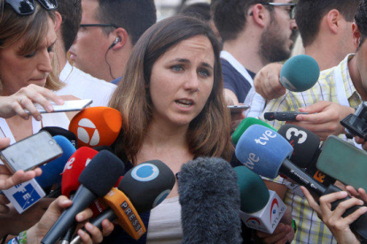 La diputada de Podemos Ione Belarra, en una imatge d'arxiu.