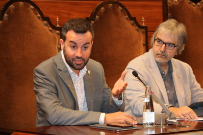 Pla mitjà de Lluís Soler, alcalde de Deltebre i fins ara vicepresident 2n a la Diputació de Tarragona.