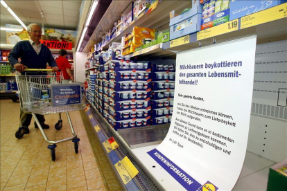 Imagen de archivo de un supermercado de Lidl