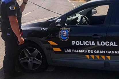 Agente de la Policía Local de Las Palmas de Gran Canaria.