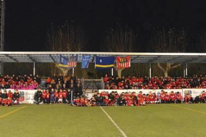 Els més de 250 futbolistes que formen part de l'UD Salou