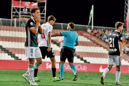 El Córdoba cayó derrotado contra el Sevilla Atlético en campo contrario este pasado fin de semana.