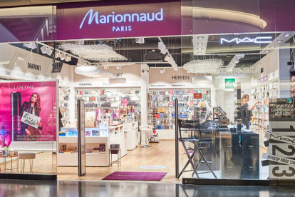 Imagen de una tienda de la empresa Marionnaud.
