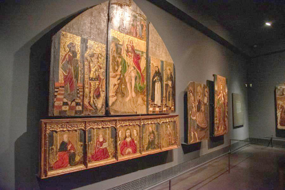 Una de les obres del Museu Diocesà de Lleida en litigii.