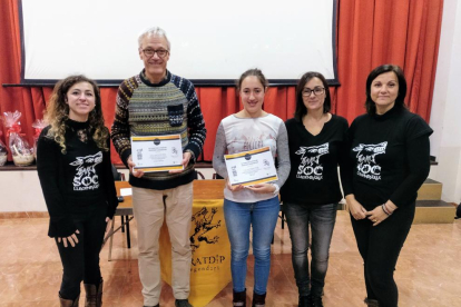 Pratdip ha entregado los premios del concurso literario de relatos de mmisteri y miedo.