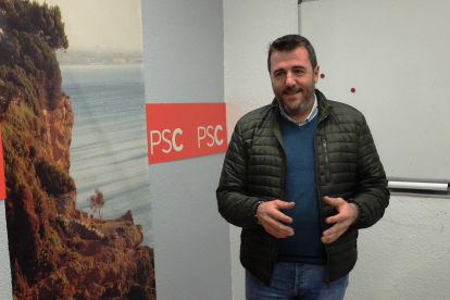 Imatge de Fran Morancho, actual alcalde de Mont-roig i cap de llista del PSC per les properes eleccions municipals.
