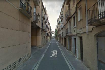 Imatge del carrer del Sol de Reus.