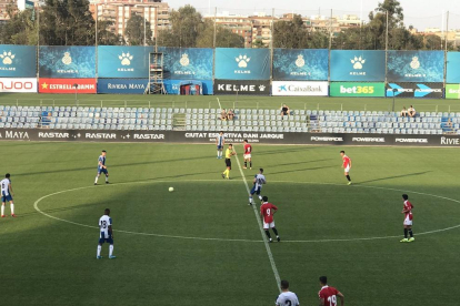 El partido ha tenido lugar en la Ciudad Deportiva Dani Jarque.