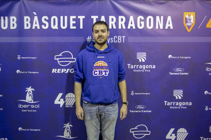 Nacho Ferrando és un dels responsables de la bona marxa del primer equip del Club Bàsquet Tarragona.