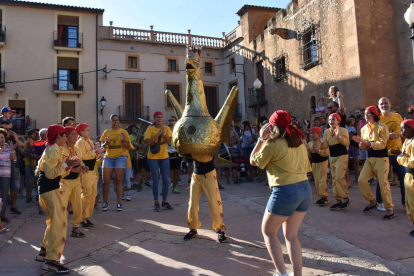 L'Aligueta és un dels elements de la cultura popular tarragonina que participa de la festa a Ferran.
