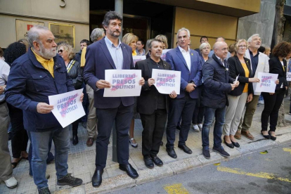 Imatge de l'acte fet a la delegació del Govern a Tarragona.