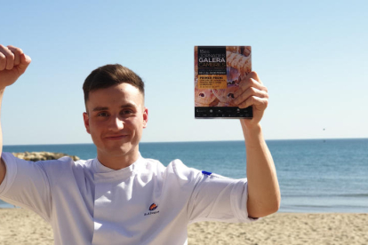 Ezequiel Álvarez, de l'Escola d'Hoteleria i Turisme de Girona, ha guanyat el primer premi del concurs.