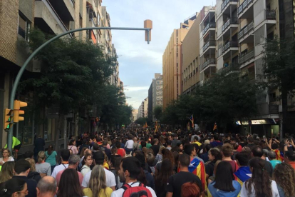 Manifestación por Prat de la Riba.