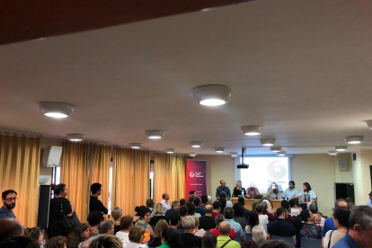 Imatge de l'assemblea d'En Comú Podem Tarragona.