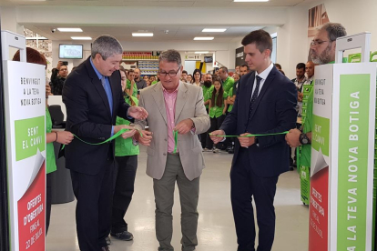 Imatge de la inauguració de la nova botiga de Leroy Merlín a Roda de Berà.