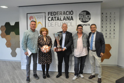 El sorteo se desarrolló este martes en la sede de la FCF en Barcelona.