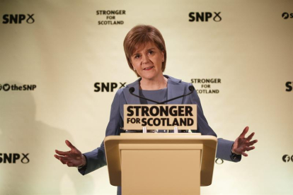 La primera ministra d'Escòcia, Nicola Strugeon.