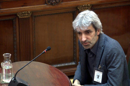 El director de FundiPau, Jordi Armadans, declarant com a testimoni al Tribunal Suprem.