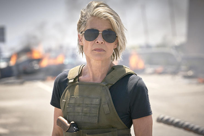 Linda Hamilton a 'Terminator: Destino Oscuro'