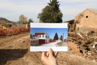 Imatge d'una fotografia de la casa desapareguda