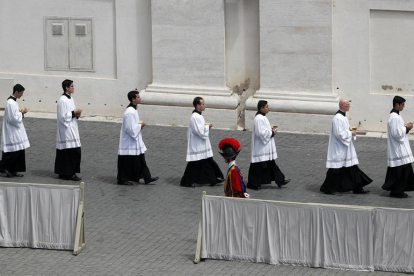 Imatge d'arxiu d'una cerimònia religiosa a la ciutat del Vaticà.