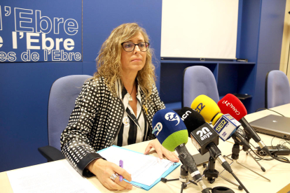 La gerente de la Región Sanitaria Tierras del Ebro, Mar Lleixà