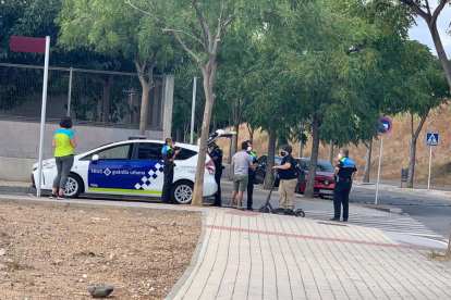 L'accident s'ha produït al carrer Josep Pla.