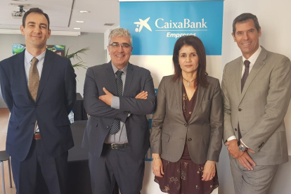 Los directores de las oficinas de representación de CaixaBank en Marruecos, Egipto, Argelia y Sur-África han asesorado hoy a las empresas tarraconenses.