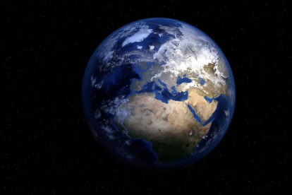Imagen de archivo del planeta Tierra.