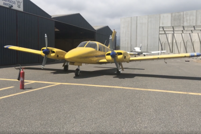 Imagen de archivo del avión del Aeroclub de Reus que están buscando.