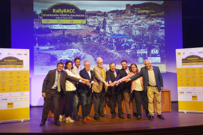 El Auditorio de la Diputación de Tarragona acogió la presentación del 55º RallyiRACC Cataluña-Costa Daurada.