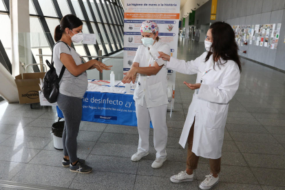 L'Hospital Sant Joan va organitzar una taula informativa.