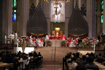 La beatificació de Joan Roig Diggle a la basílica de la Sagrada Família