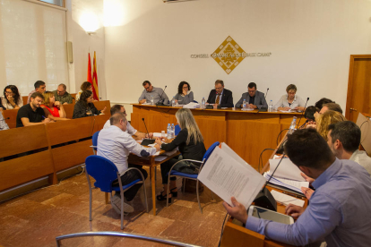 Imagen de archivo de uno de los plenarios del Consell Comarcal del Baix Camp.