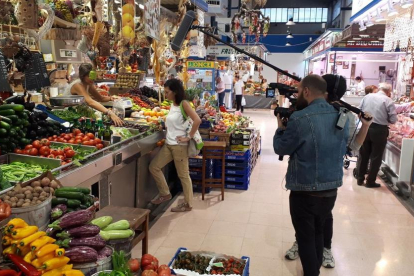 A Reus la gravació de 'Gent de mercats' es va fer durant el mes de juny.