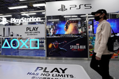 Fira de presentació de la PS5 de Sony al Japó.